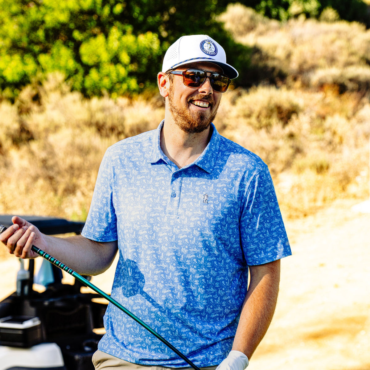 Mens Fairwaves Marlin Tech Hat - AFTCO