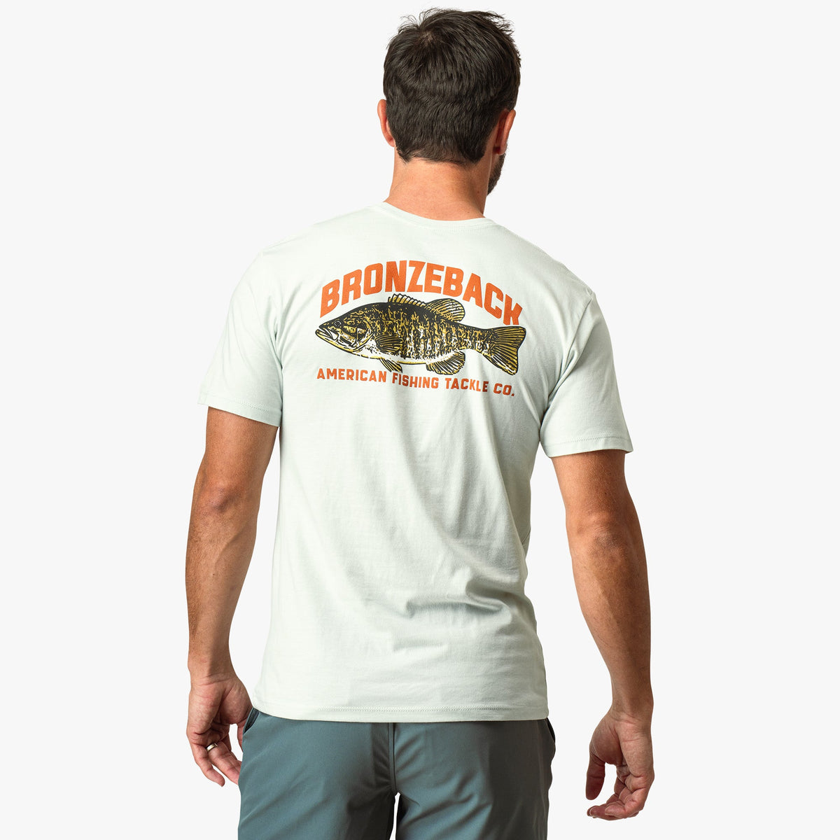 Mens Bronzeback Short Sleeve Fishing T-Shirt - AFTCO