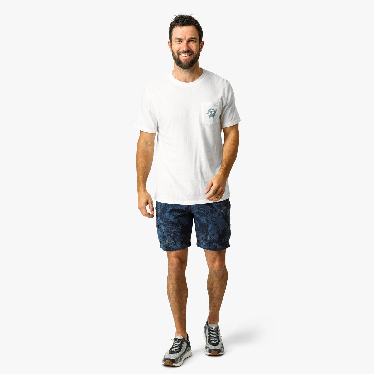 Mens Nomad Short Sleeve Men's Fishing T-Shirt - AFTCO