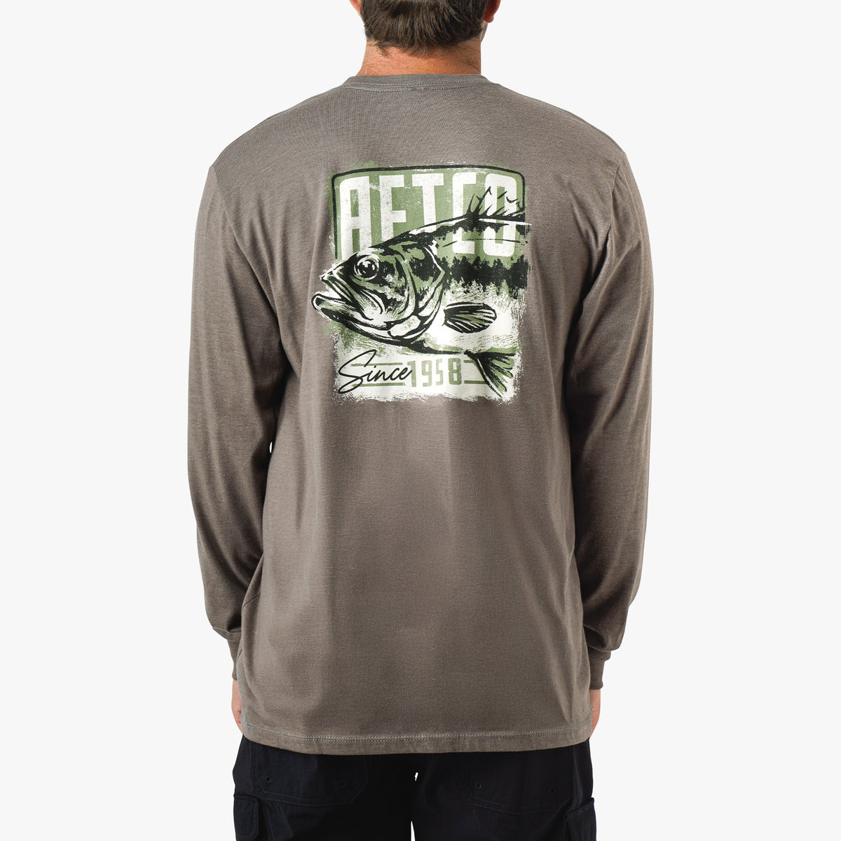 Mens Gamble Long Sleeve Men's Fishing T-Shirt - AFTCO