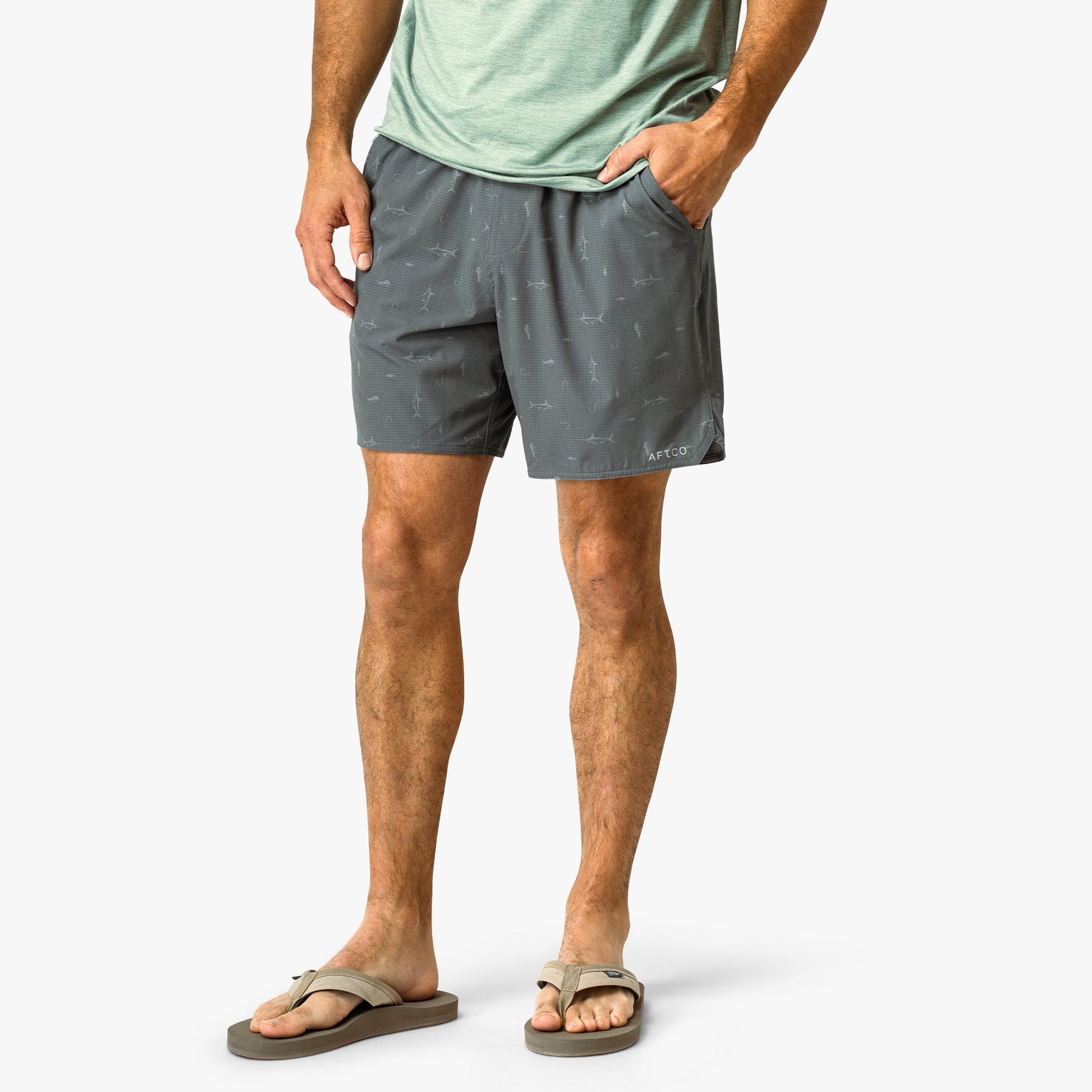 Mens Swiftwater Volley Shorts - AFTCO