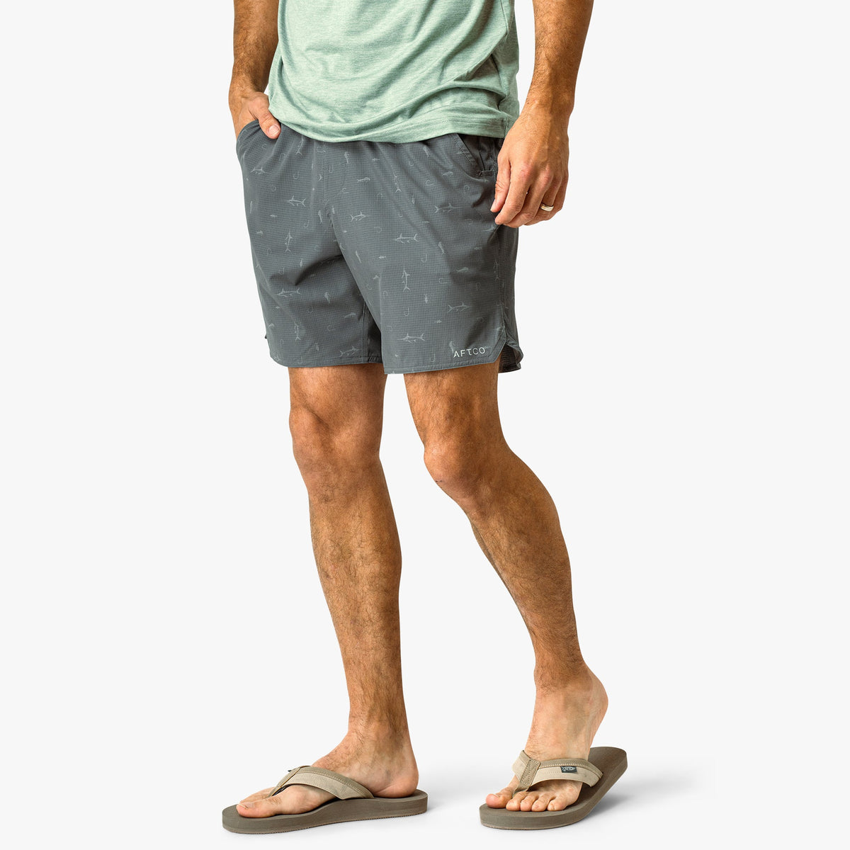 Mens Swiftwater Volley Shorts - AFTCO