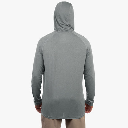 Mens Samurai Long Sleeve Sun Protection Hoodie - AFTCO