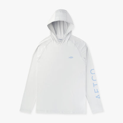 Mens Samurai Long Sleeve Sun Protection Hoodie - AFTCO