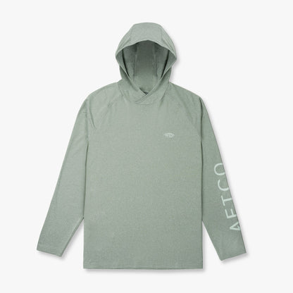 Mens Samurai Long Sleeve Sun Protection Hoodie - AFTCO