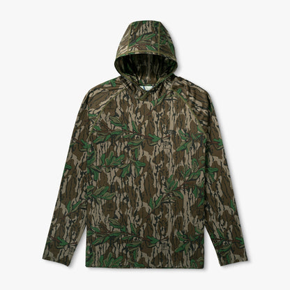Mens Mossy Oak® Camo Performance Hood - AFTCO