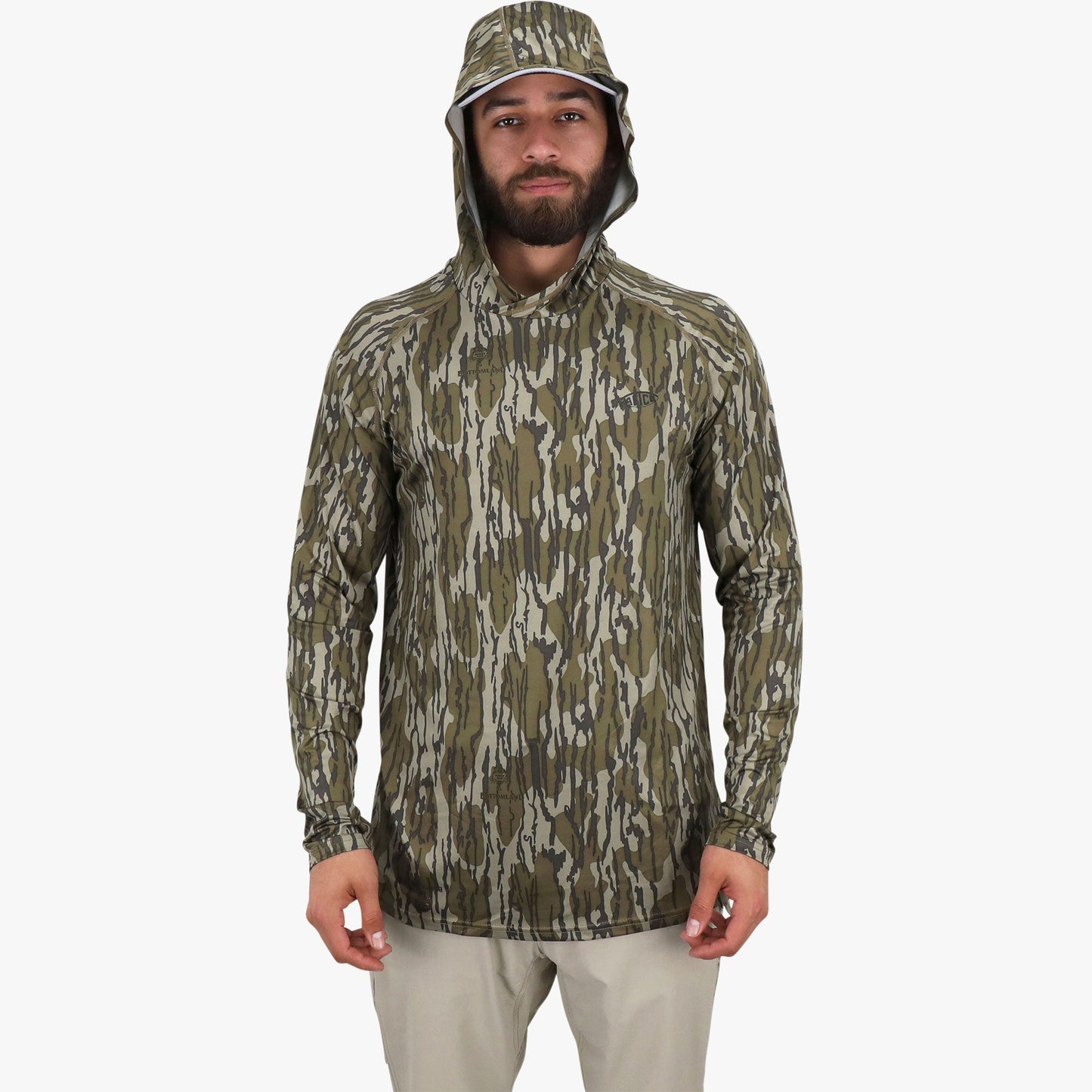 Mens Mossy Oak® Camo Performance Hood - AFTCO