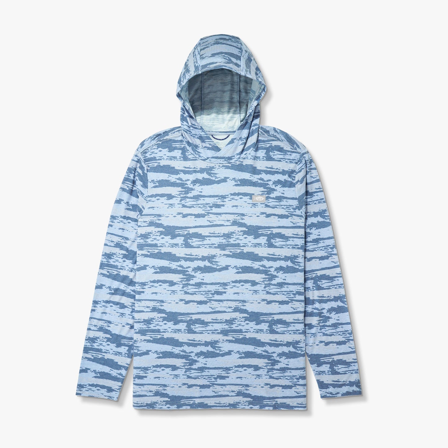 Mens Ocean Bound Hooded Performance Shirt - AFTCO