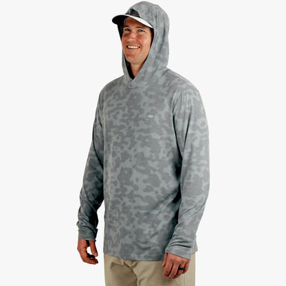 Mens Ocean Bound Hooded Performance Shirt - AFTCO