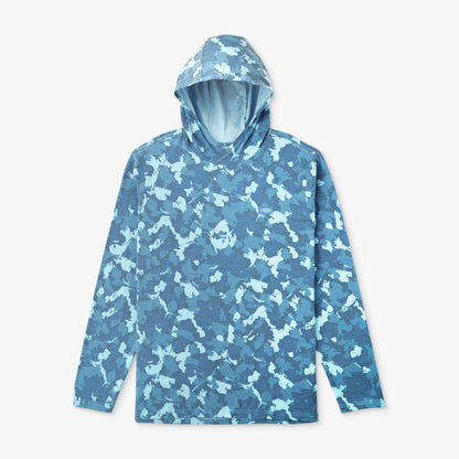 Mens Ocean Bound Hooded Performance Shirt - AFTCO