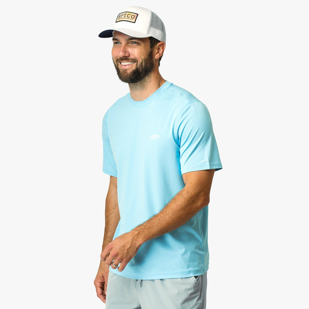 Mens Samurai SS Performance Shirt - AFTCO