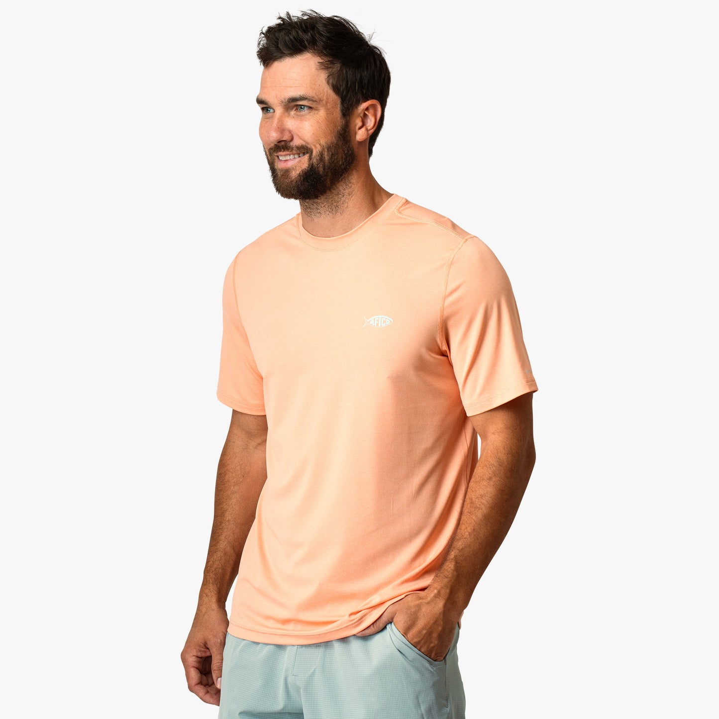 Mens Samurai SS Performance Shirt - AFTCO