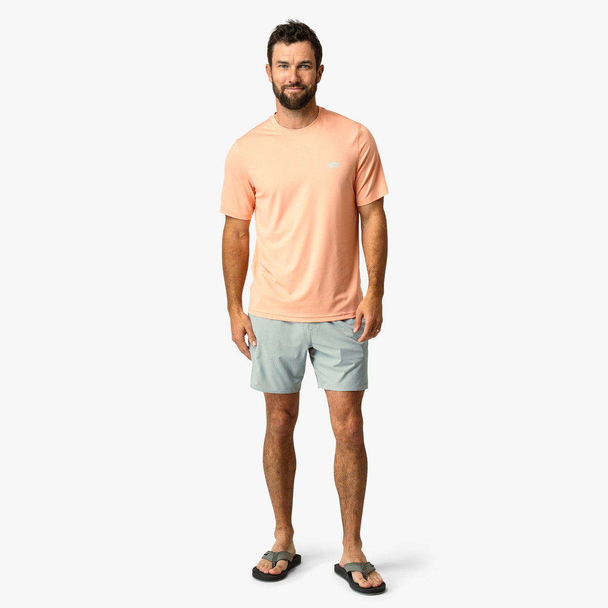Mens Samurai SS Performance Shirt - AFTCO