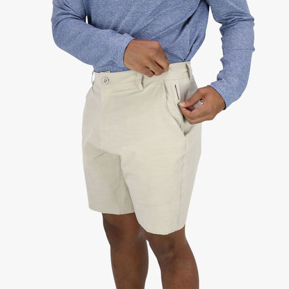 Mens 365 Hybrid Stretch Chino Fishing Shorts - AFTCO