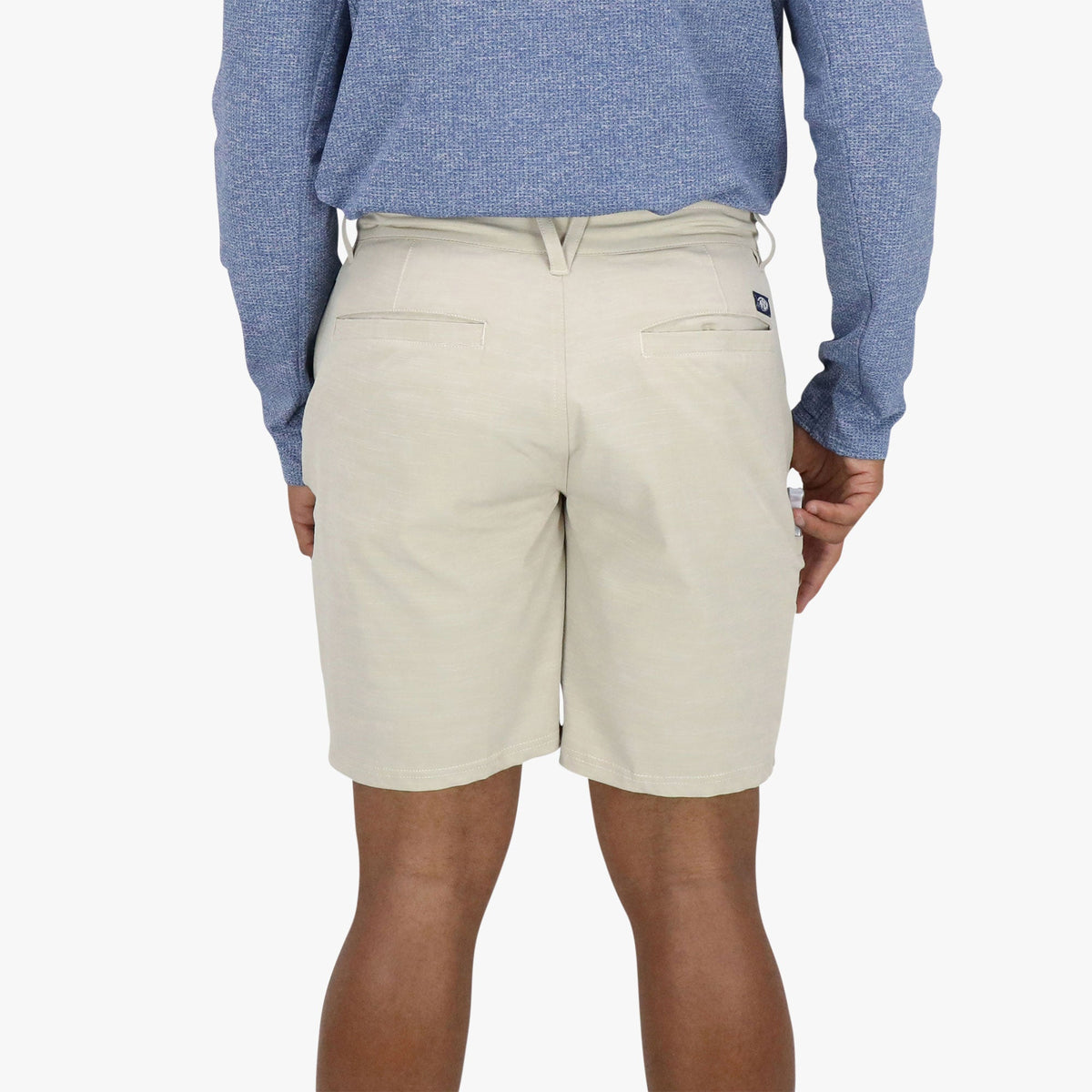 Mens 365 Hybrid Stretch Chino Fishing Shorts - AFTCO