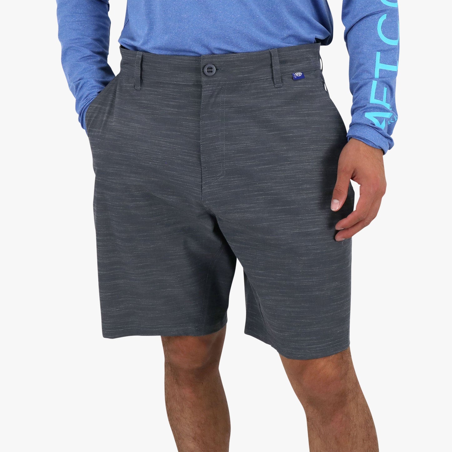 Mens 365 Hybrid Stretch Chino Fishing Shorts - AFTCO