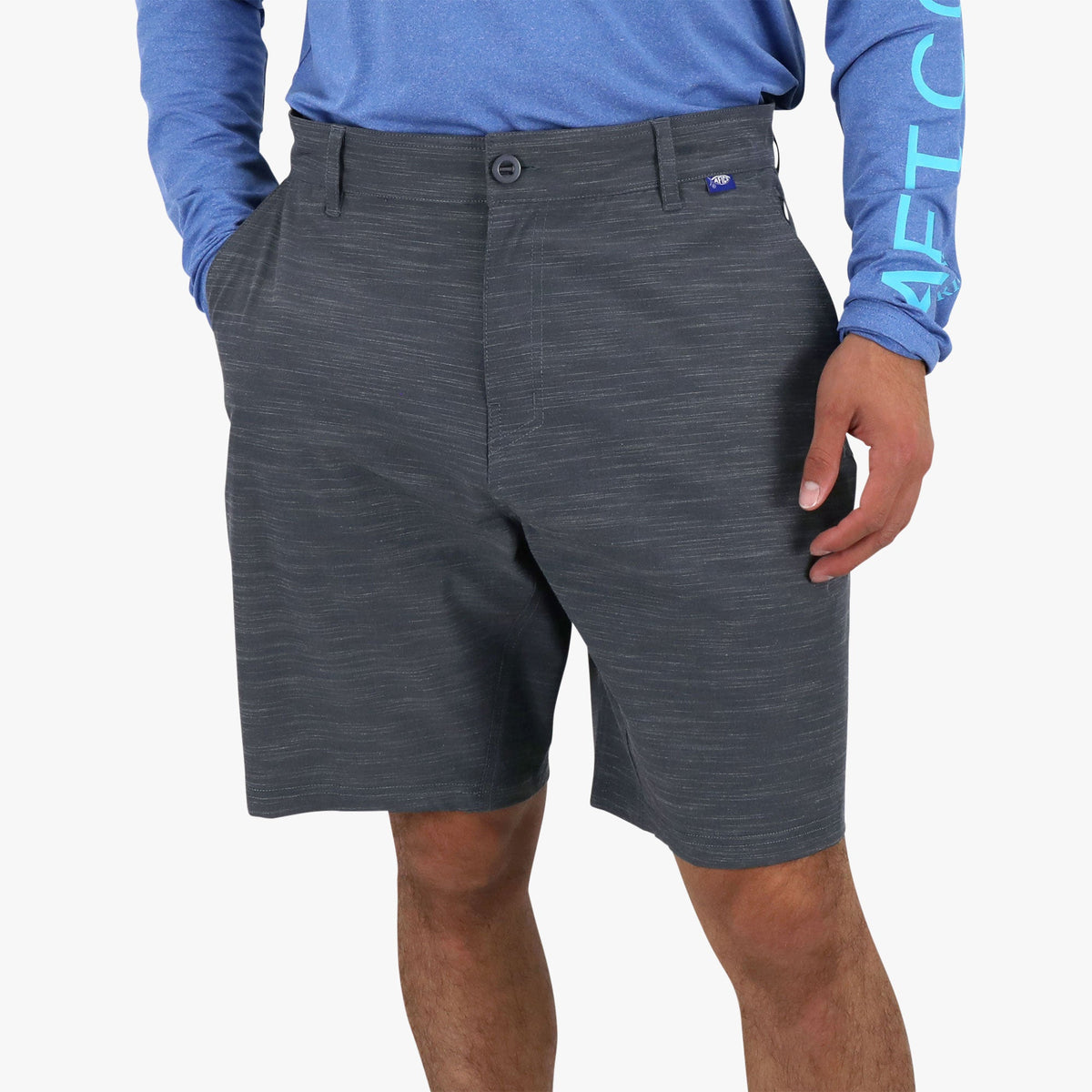 Mens 365 Hybrid Stretch Chino Fishing Shorts - AFTCO