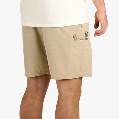 Mens 365 Hybrid Stretch Chino Fishing Shorts - AFTCO