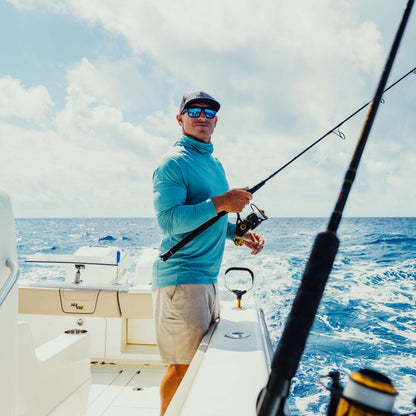 Mens 365 Hybrid Stretch Chino Fishing Shorts - AFTCO