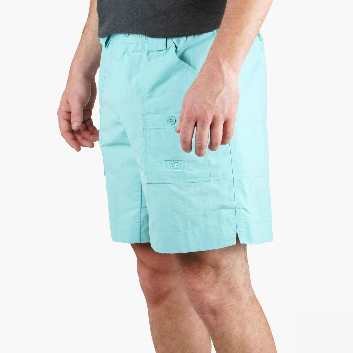 Mens Original Mens Fishing Shorts Long - Classic Colors - AFTCO - AFTCO