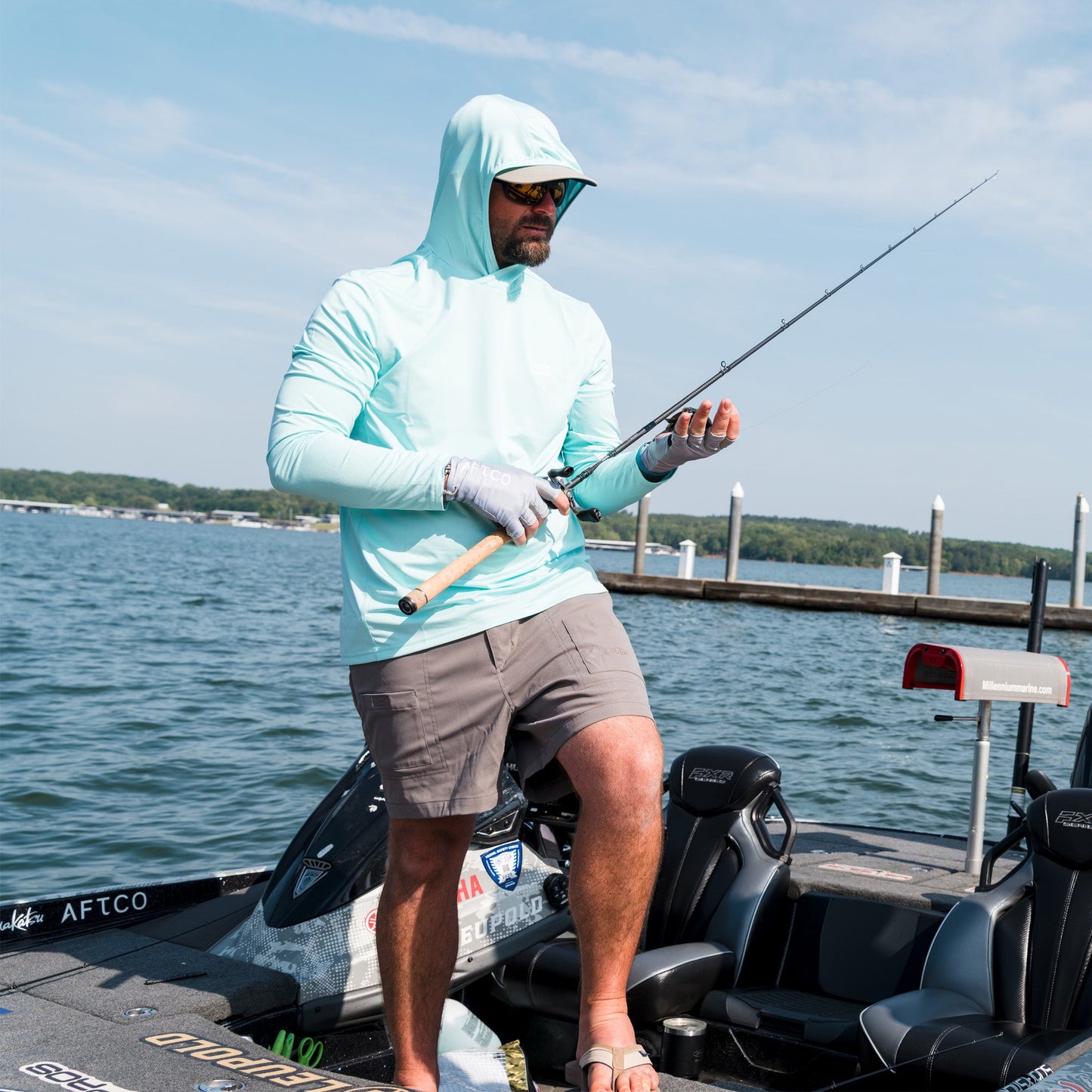 Mens Flex 01 Men's Fishing Shorts - AFTCO