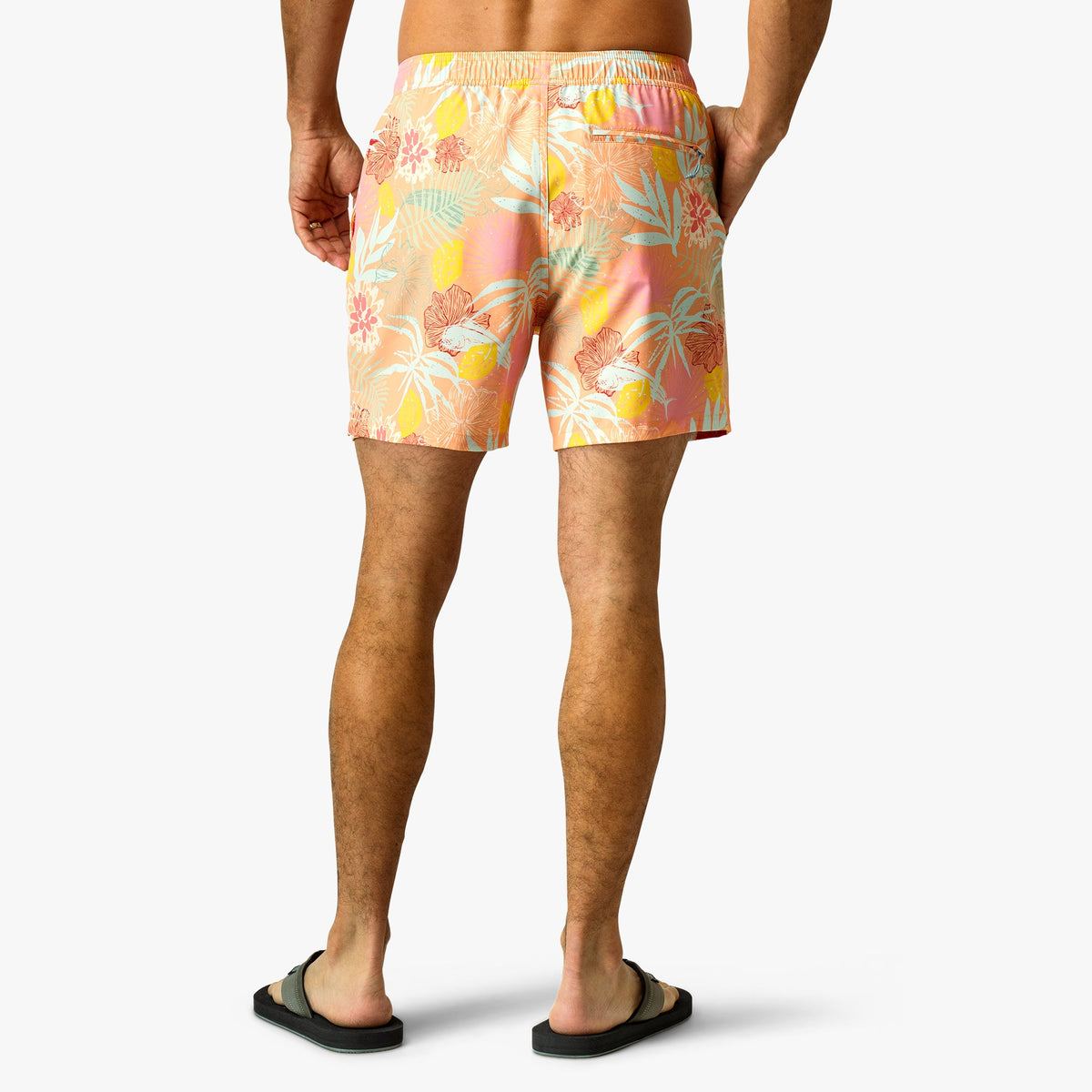 Mens Strike Printed Swim Trunks - AFTCO