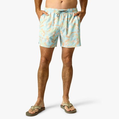 Mens Strike Printed Swim Trunks - AFTCO