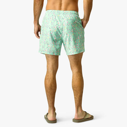 Mens Strike Printed Swim Trunks - AFTCO