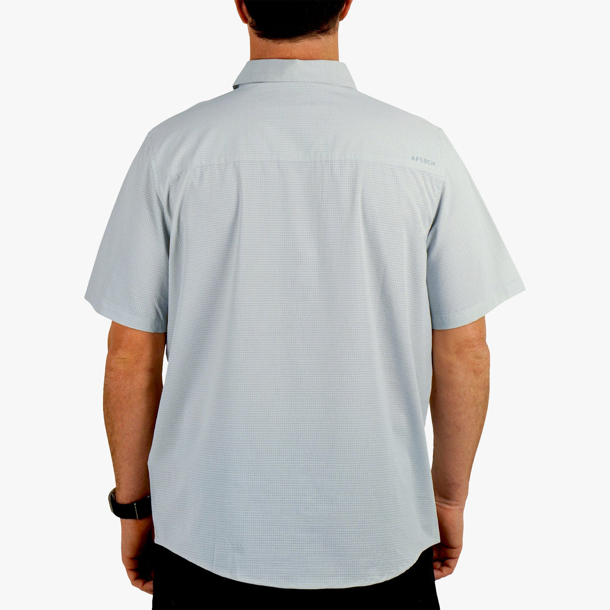 Mens Air O Mesh SS Button Down Fishing Shirt - AFTCO