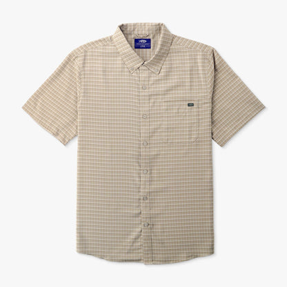 Mens Dorsal Short Sleeve Button Down Shirt - AFTCO