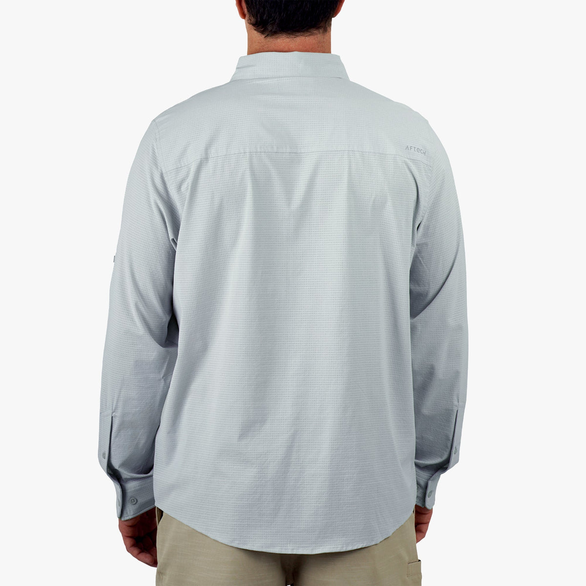 Mens Air-O Mesh LS Fishing Button Up Shirts - AFTCO