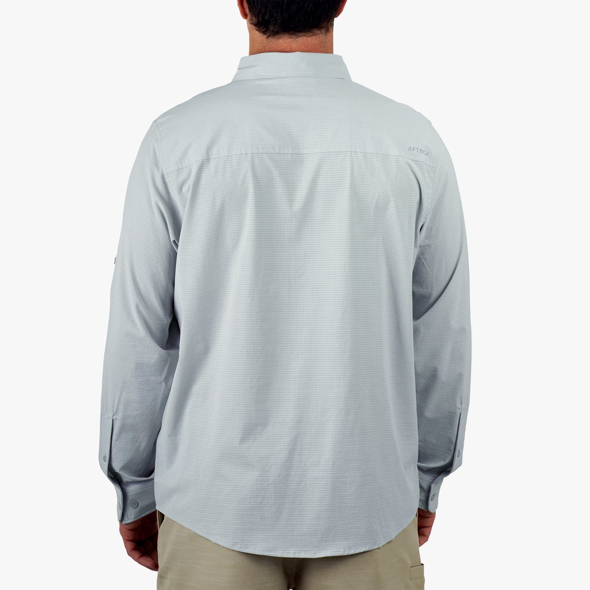 Mens Air-O Mesh LS Fishing Button Up Shirts - AFTCO