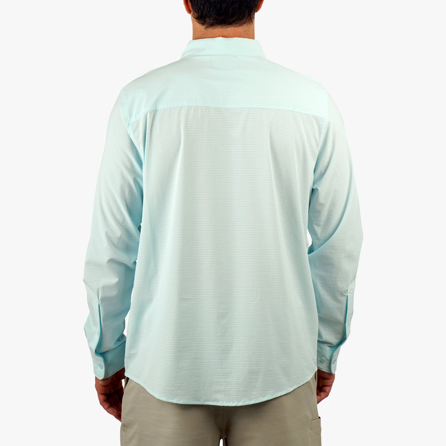 Mens Air-O Mesh LS Fishing Button Up Shirts - AFTCO