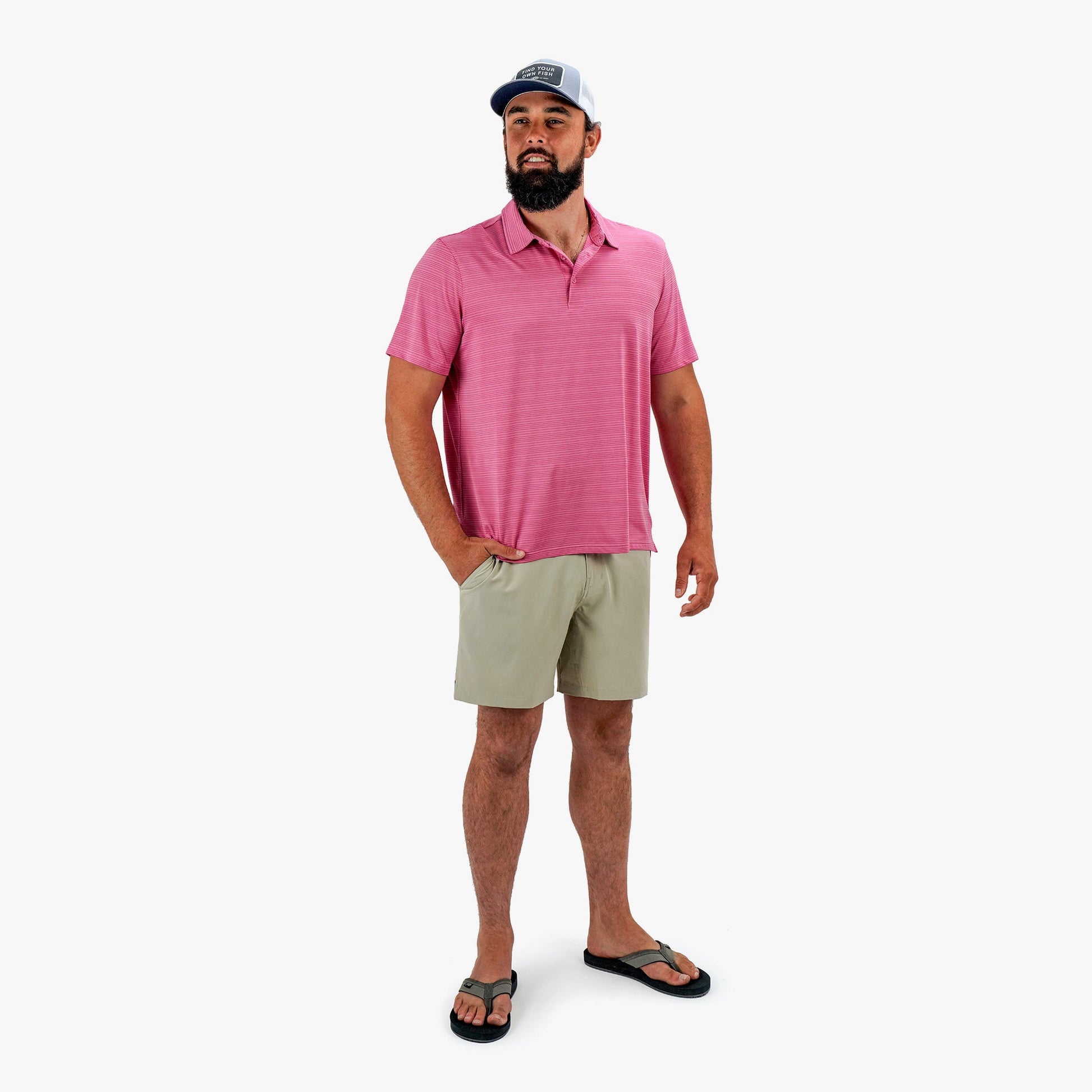 Mens Link Performance Polo - AFTCO