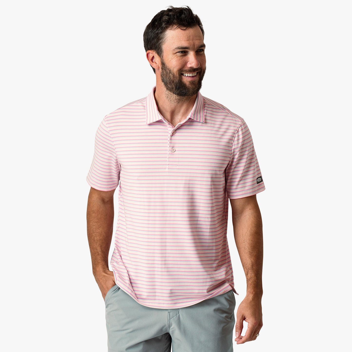 Mens Link Performance Polo - AFTCO