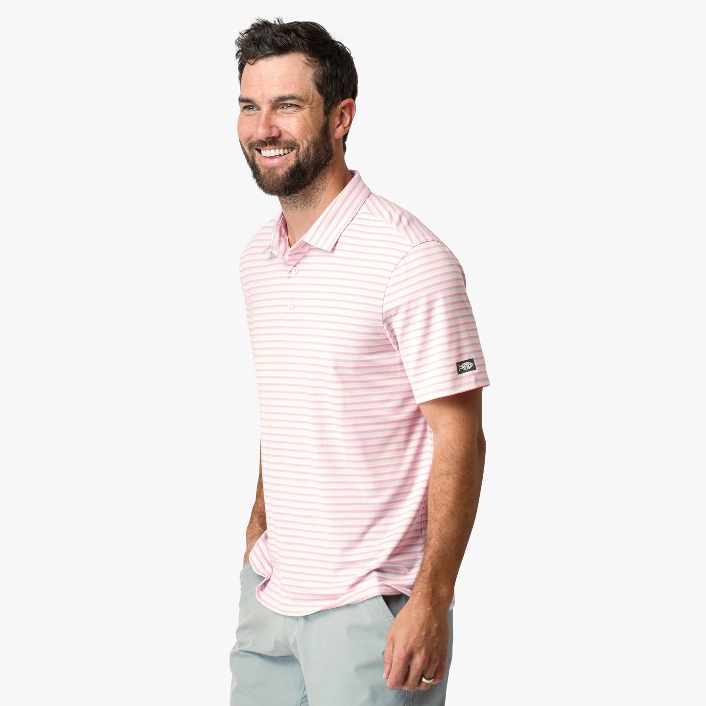 Mens Link Performance Polo - AFTCO