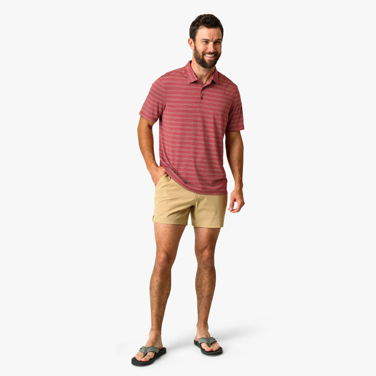 Mens Link Performance Polo - AFTCO