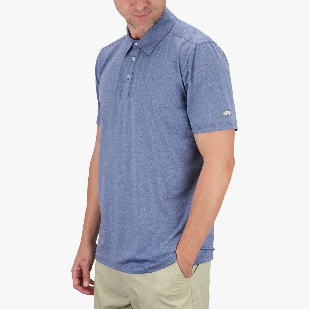 Mens Air O Mesh Performance Polo - AFTCO