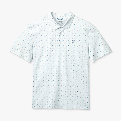 Mens Fairwaves Boatbar Performance Polo - AFTCO