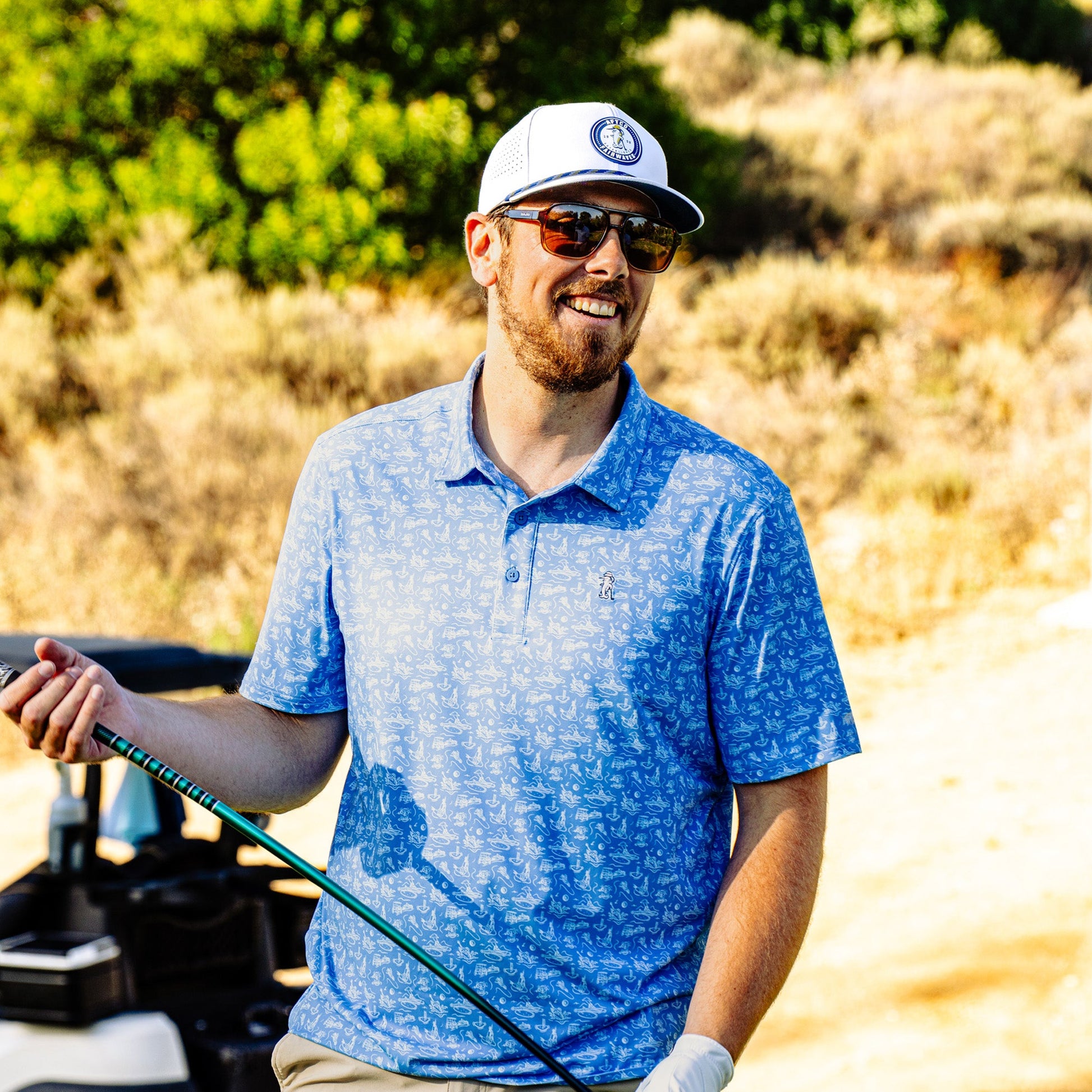 Mens Fairwaves Marlin Tech Hat - AFTCO