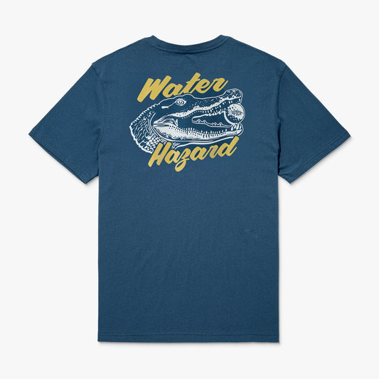 Mens Fairwaves Water Hazard SS T-Shirt - AFTCO