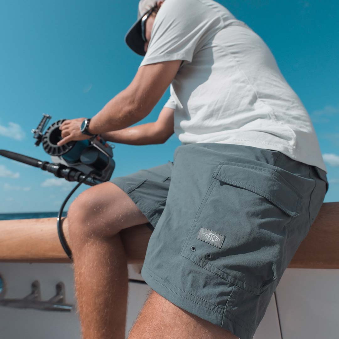 Mens Deckhand Fishing Shorts - AFTCO