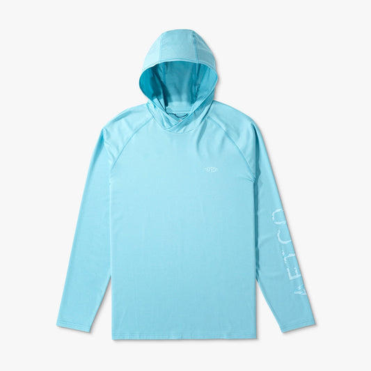 Mens Big Guy Samurai Hooded Performance Shirt - AFTCO