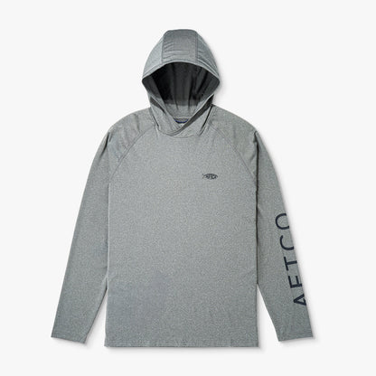 Mens Big Guy Samurai Hooded Performance Shirt - AFTCO