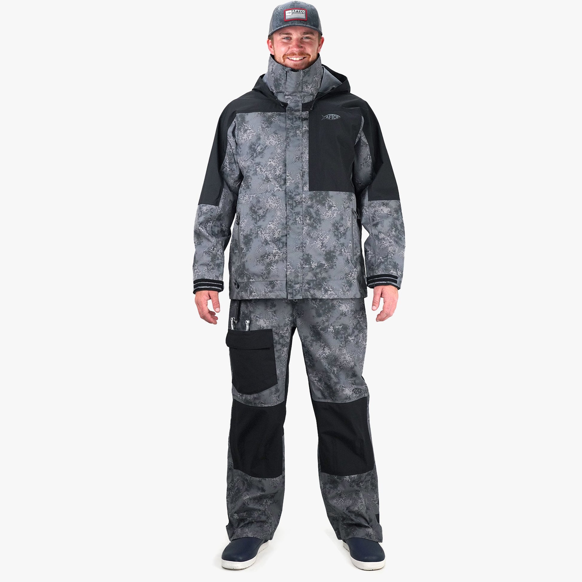 Mens Barricade Bibs For Rain - AFTCO