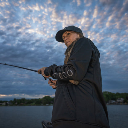 Mens Reaper Hoodie: technical fishing sweatshirt by AFTCO - AFTCO