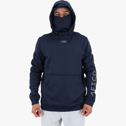 Mens Reaper Hoodie: technical fishing sweatshirt by AFTCO - AFTCO