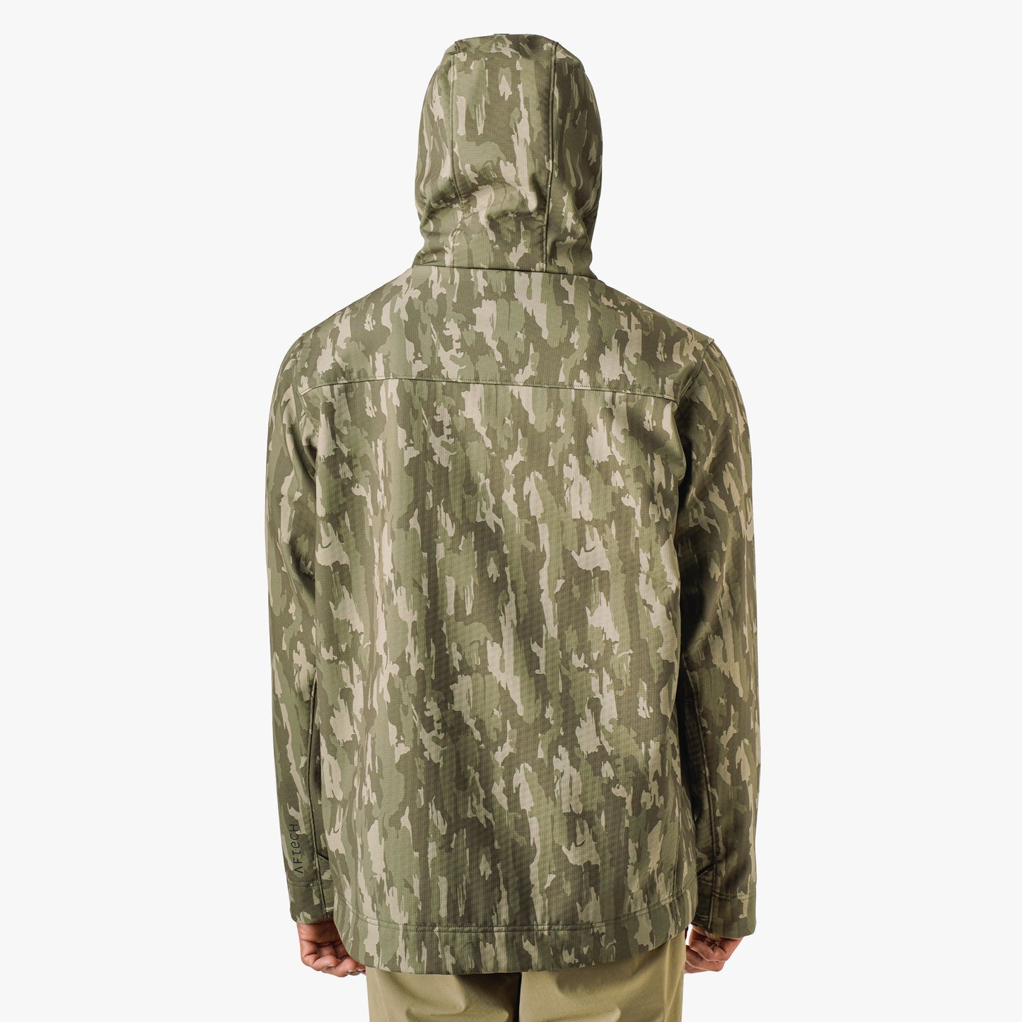 Mens Reaper Tactical Zip Up Camo Softshell Jacket - AFTCO