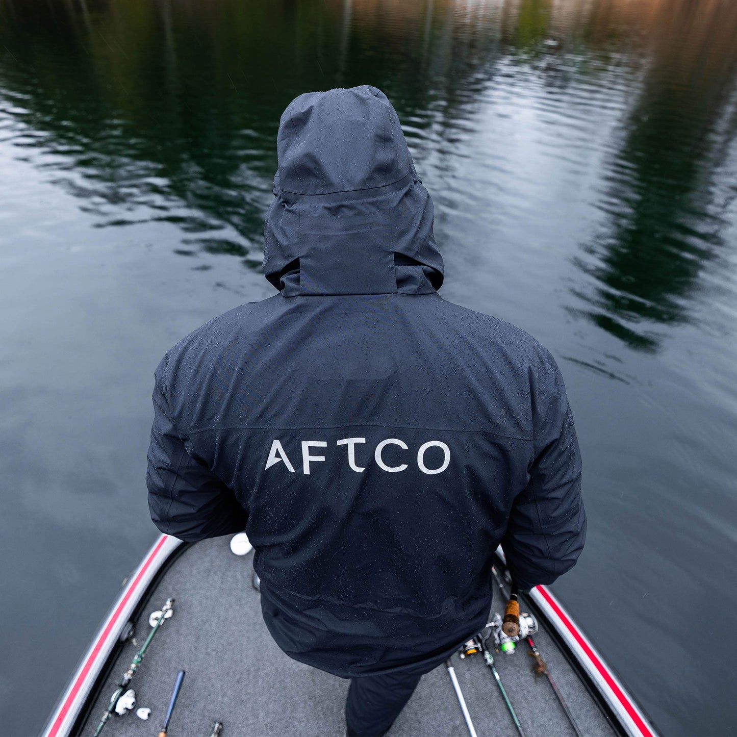 Mens Fortress Fishing Rain Jacket - AFTCO
