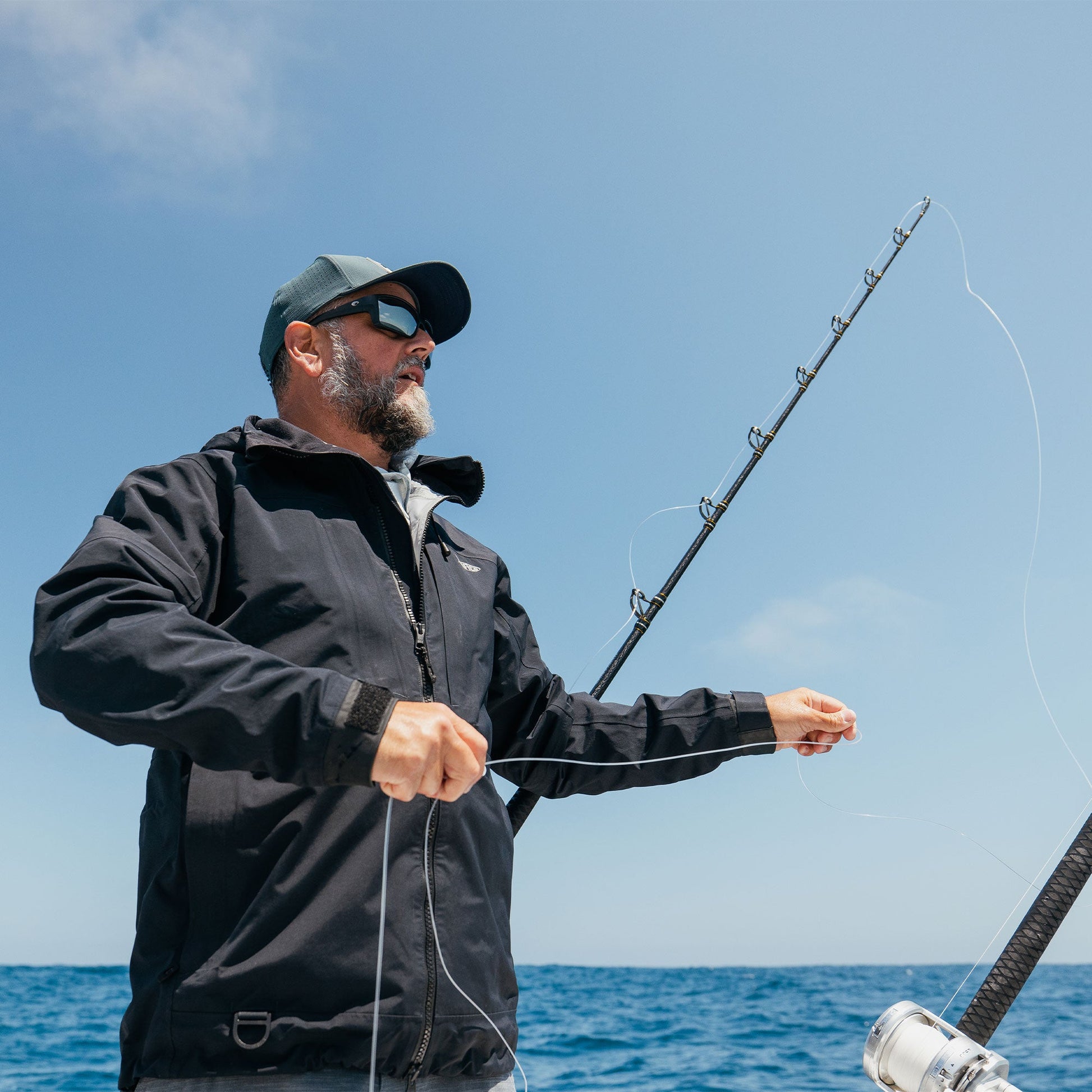 Mens Fortress Fishing Rain Jacket - AFTCO